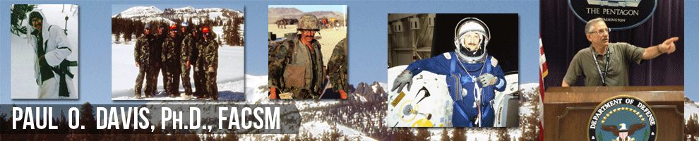 Paul O. Davis, Ph.D., FACSM | Photos by Michael DeGrandpre